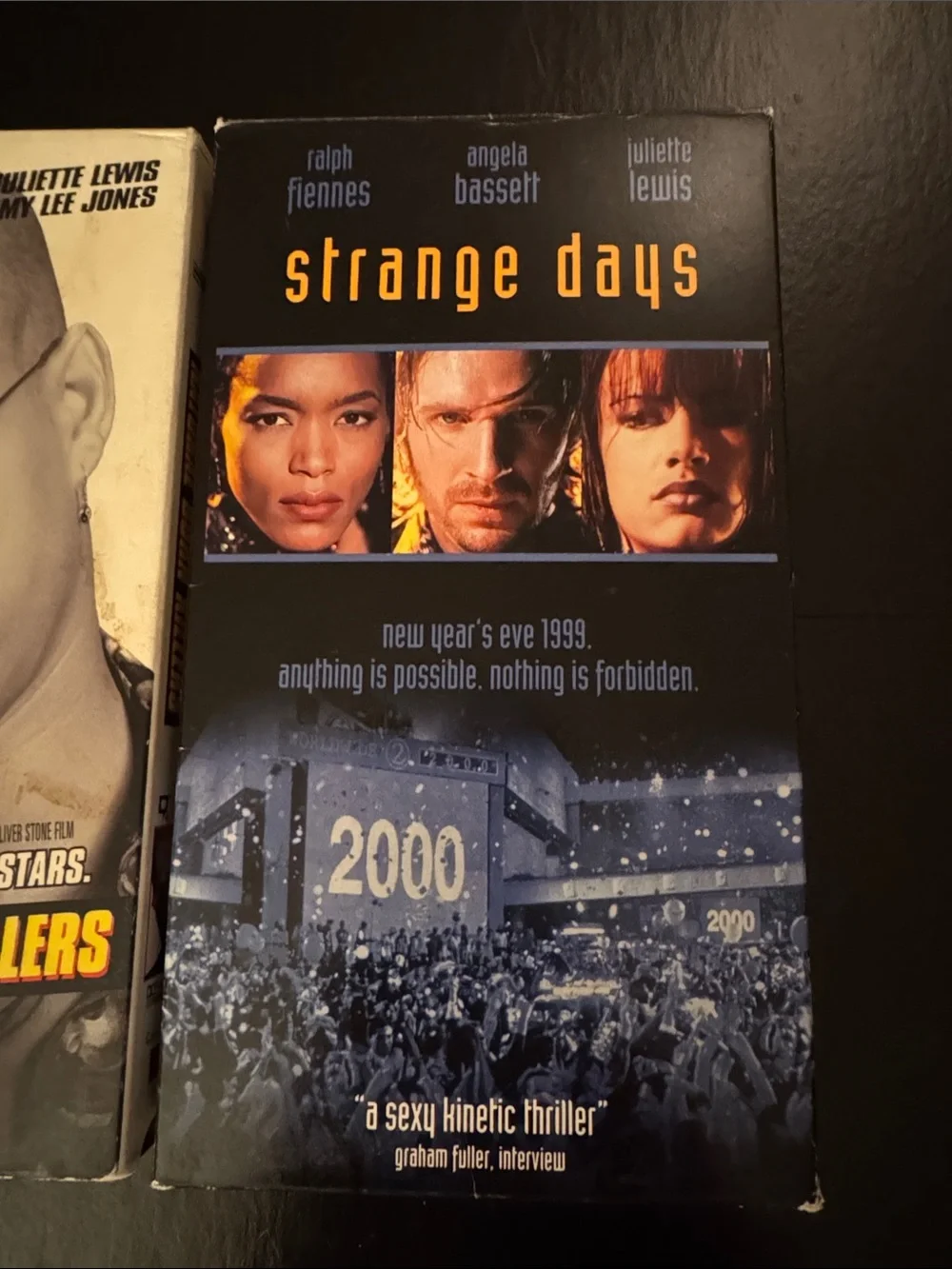 Natural Born Killers & Strange Days Movie VHS 📼 Duo - Juliette Lewis action film